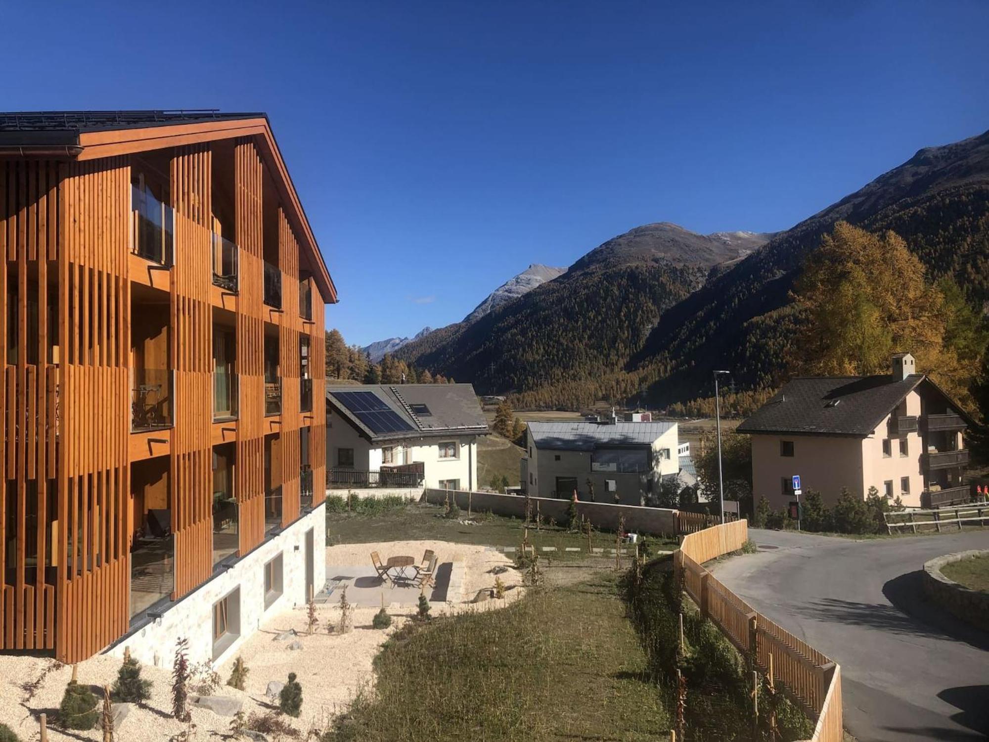 Chesa Muntanella - Samedan Apartment Екстериор снимка