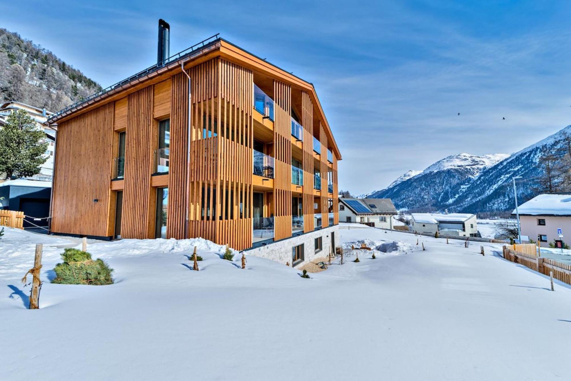 Chesa Muntanella - Samedan Apartment Екстериор снимка