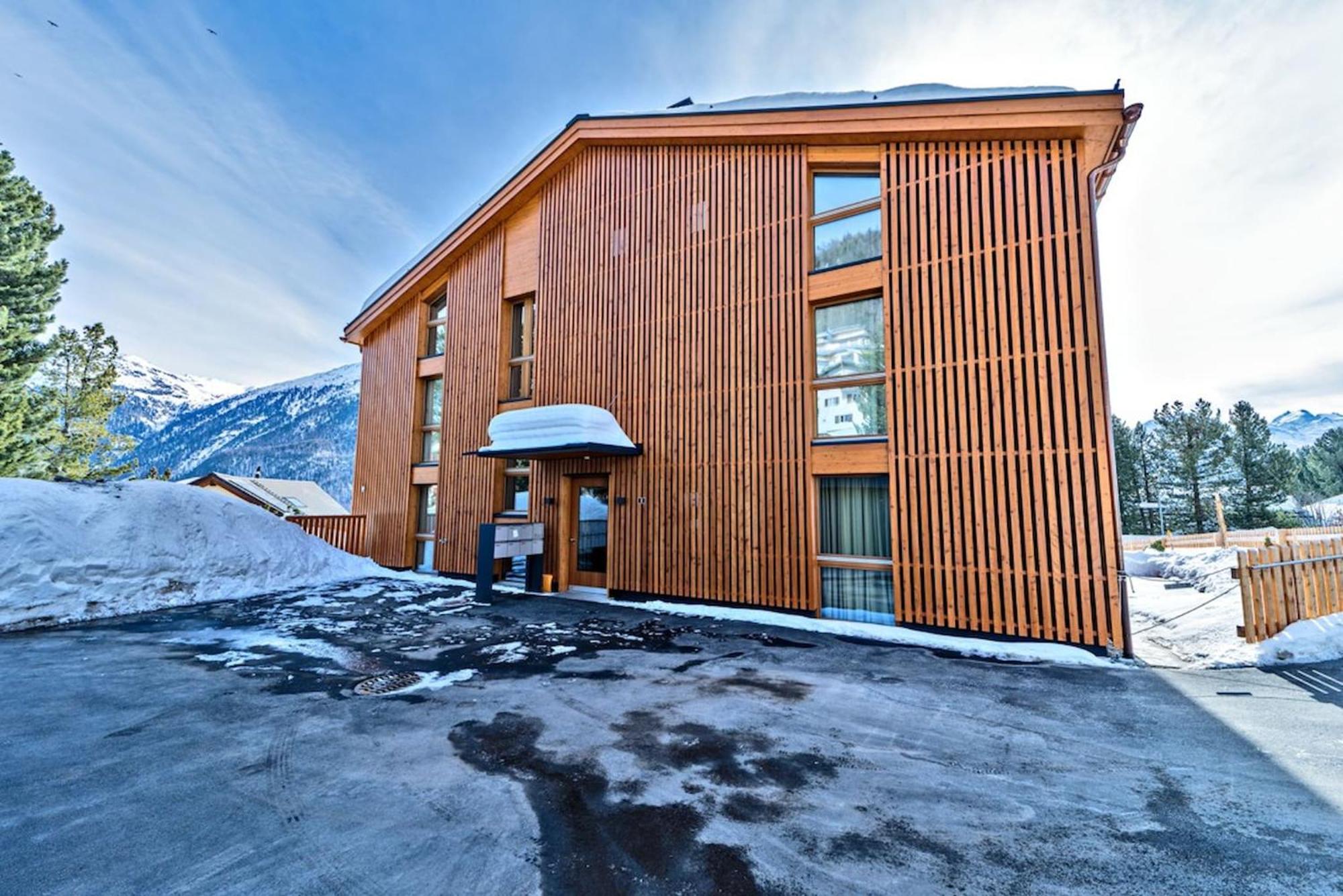 Chesa Muntanella - Samedan Apartment Екстериор снимка